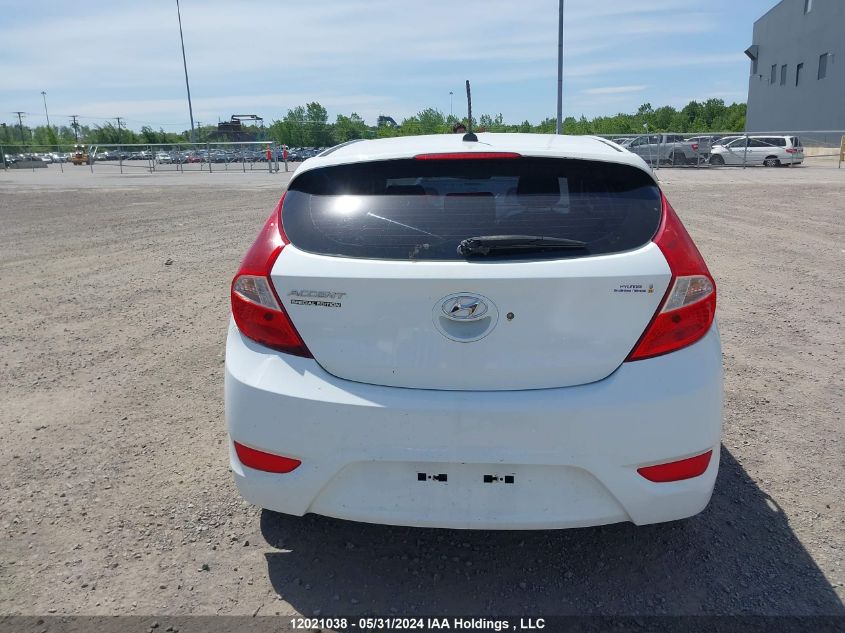 2015 Hyundai Accent Gl VIN: KMHCT5AE5FU231663 Lot: 12021038