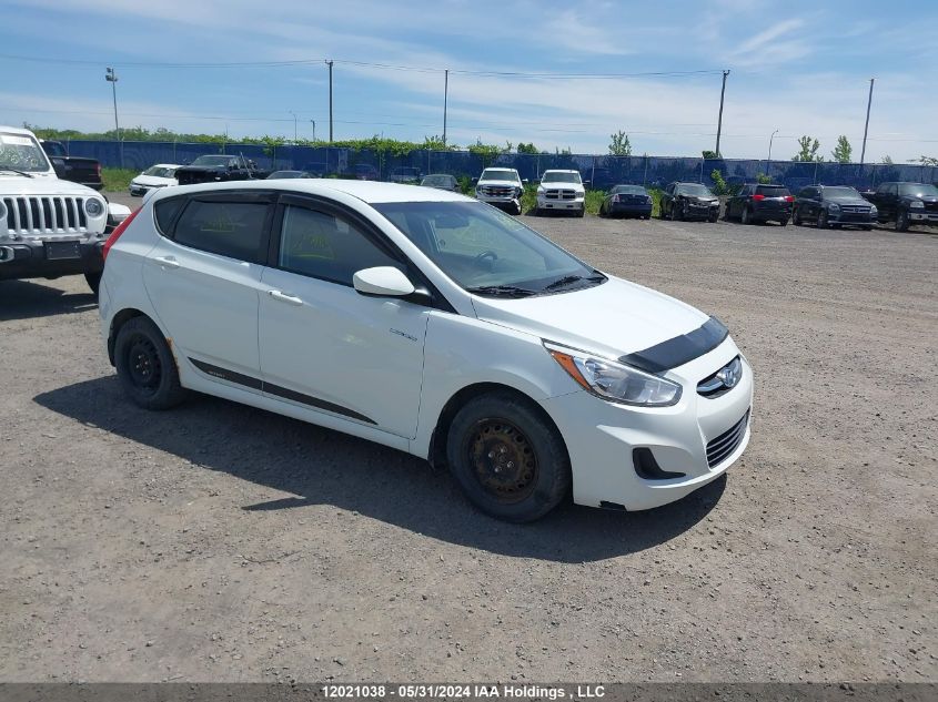 2015 Hyundai Accent Gl VIN: KMHCT5AE5FU231663 Lot: 12021038