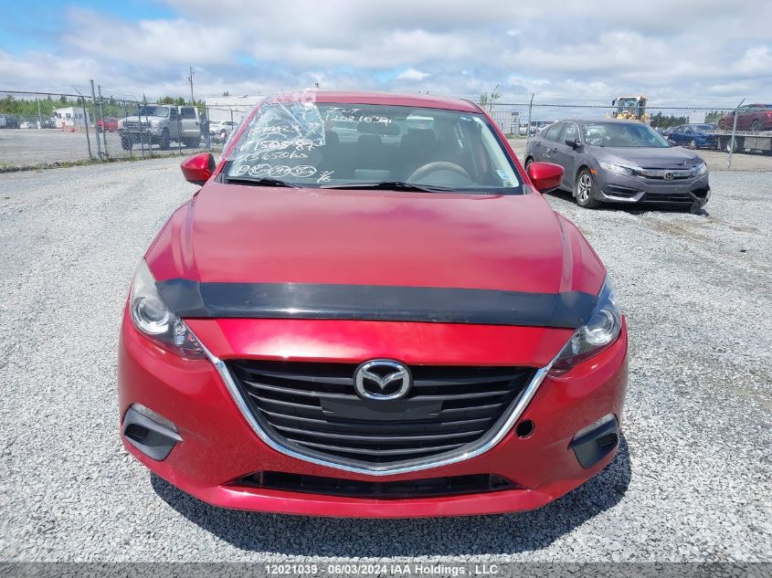 2015 Mazda Mazda3 VIN: 3MZBM1V70FM150587 Lot: 12021039