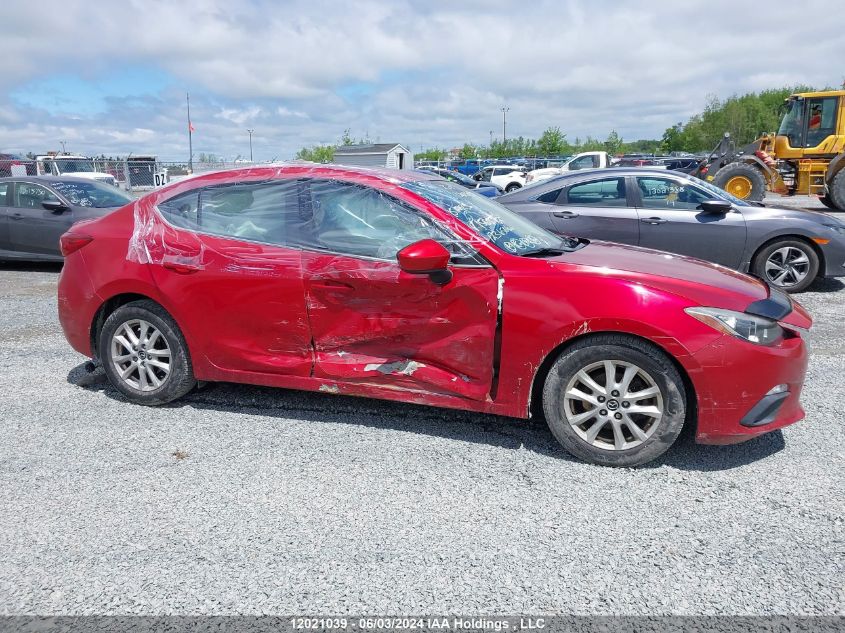 2015 Mazda Mazda3 VIN: 3MZBM1V70FM150587 Lot: 12021039