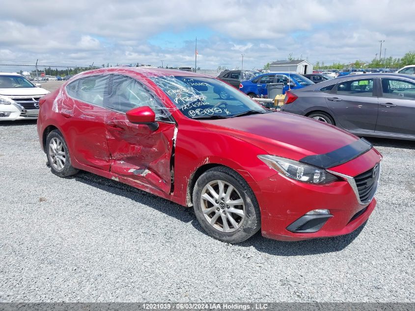 2015 Mazda Mazda3 VIN: 3MZBM1V70FM150587 Lot: 12021039