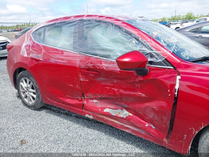 2015 Mazda Mazda3 VIN: 3MZBM1V70FM150587 Lot: 12021039