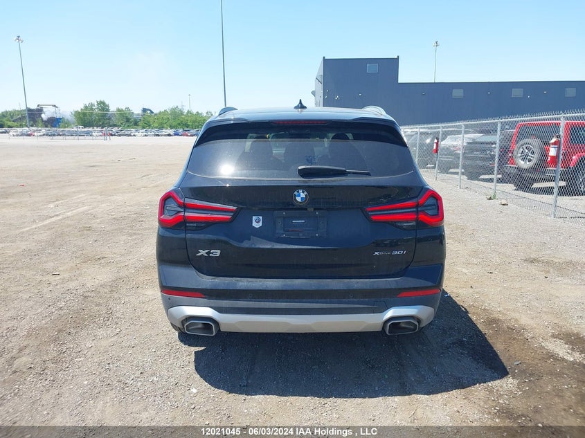 2023 BMW X3 VIN: 5UX53DP02P9R09968 Lot: 12021045