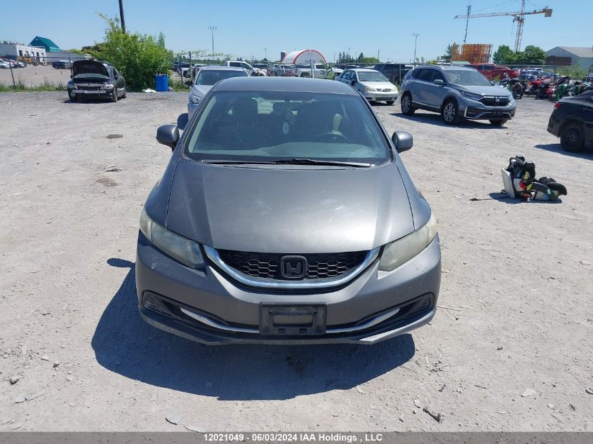 2013 Honda Civic Sdn VIN: 2HGFB2F4XDH043130 Lot: 12021049