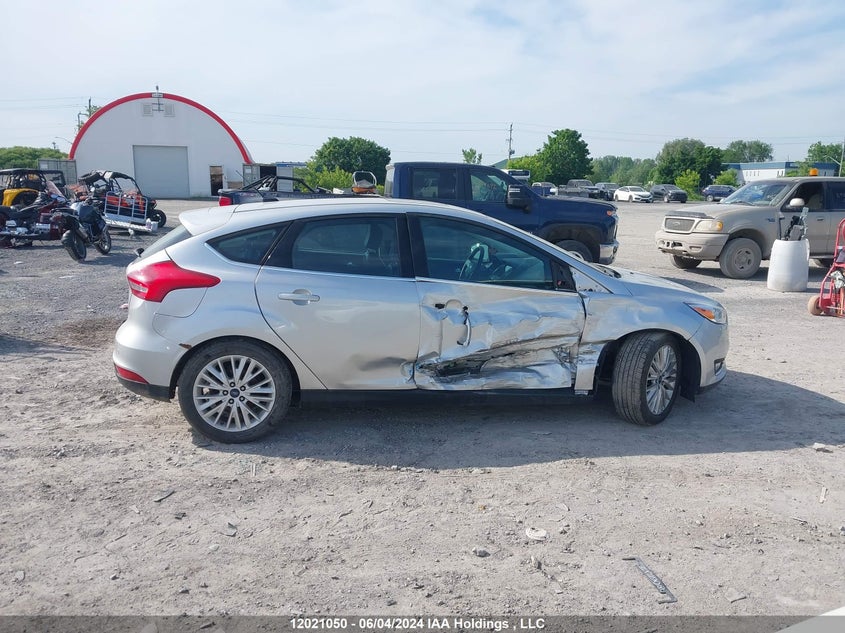2018 Ford Focus Titanium VIN: 1FADP3N28JL262637 Lot: 12021050
