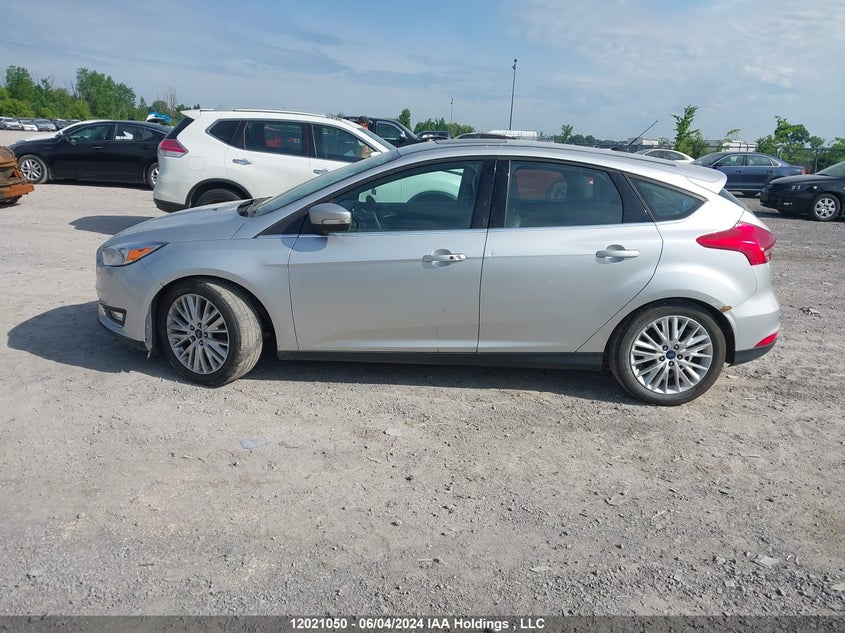 2018 Ford Focus Titanium VIN: 1FADP3N28JL262637 Lot: 12021050