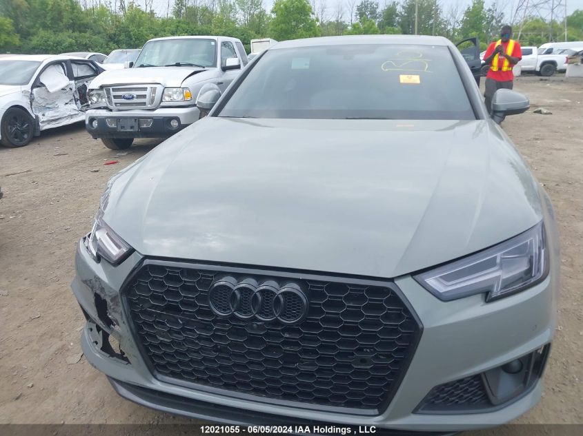 2019 Audi S4 Sedan VIN: WAUC4AF40KA103558 Lot: 12021055