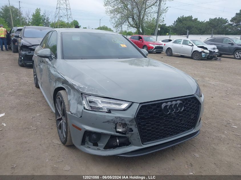 2019 Audi S4 Sedan VIN: WAUC4AF40KA103558 Lot: 12021055