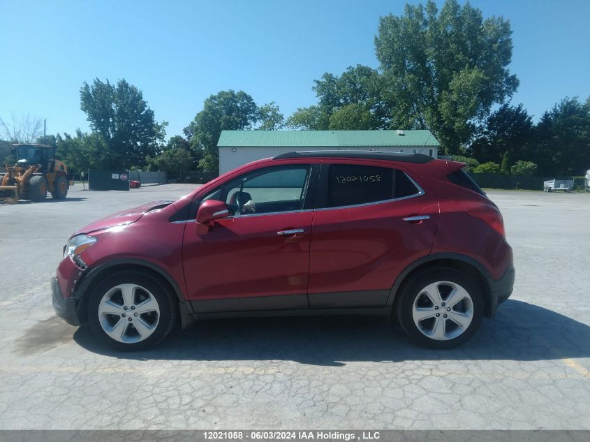 2016 Buick Encore VIN: KL4CJASB2GB691295 Lot: 12021058