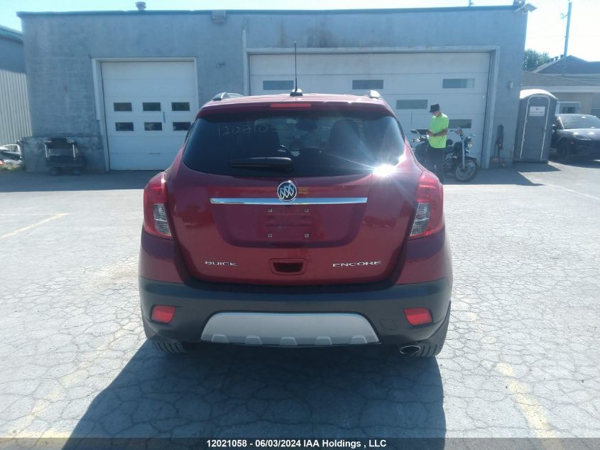 2016 Buick Encore VIN: KL4CJASB2GB691295 Lot: 12021058