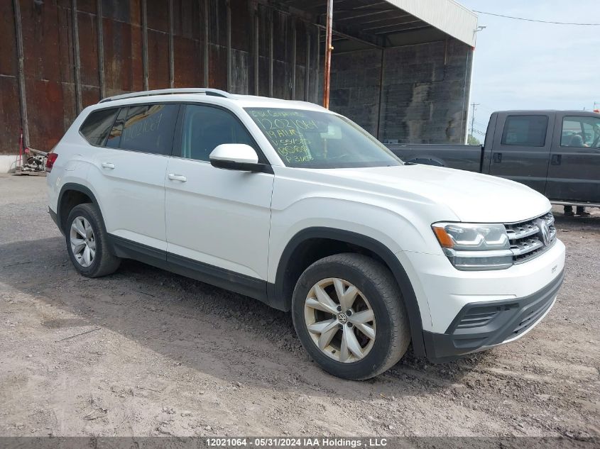 2019 Volkswagen Atlas Trendline VIN: 1V2HR2CA4KC554585 Lot: 12021064