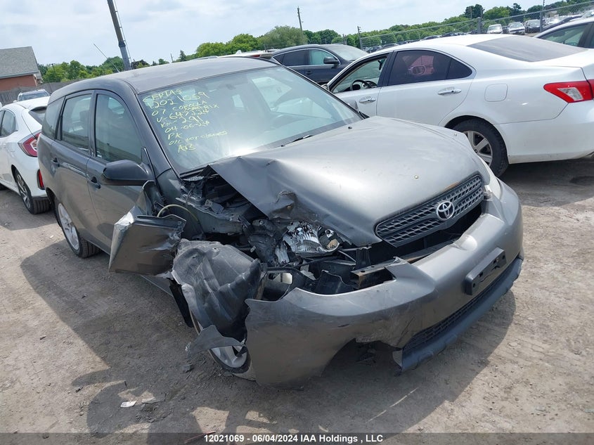 2007 Toyota Corolla Matrix Xr VIN: 2T1KR32EX7C647224 Lot: 12021069