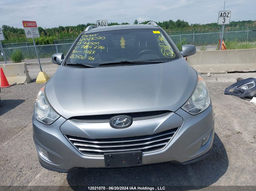 2013 Hyundai Tucson Gls/Limited VIN: KM8JUCAC6DU714776 Lot: 12021070
