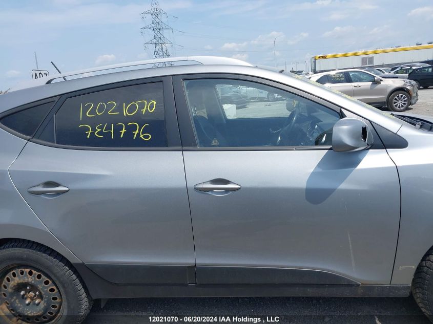 2013 Hyundai Tucson Gls/Limited VIN: KM8JUCAC6DU714776 Lot: 12021070