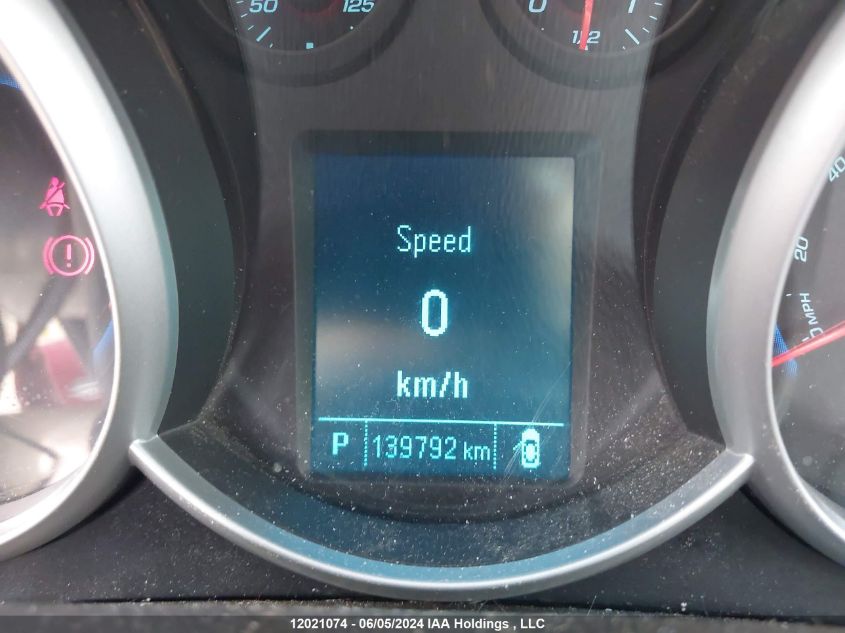 2012 Chevrolet Cruze VIN: 1G1PF5SCXC7200485 Lot: 12021074