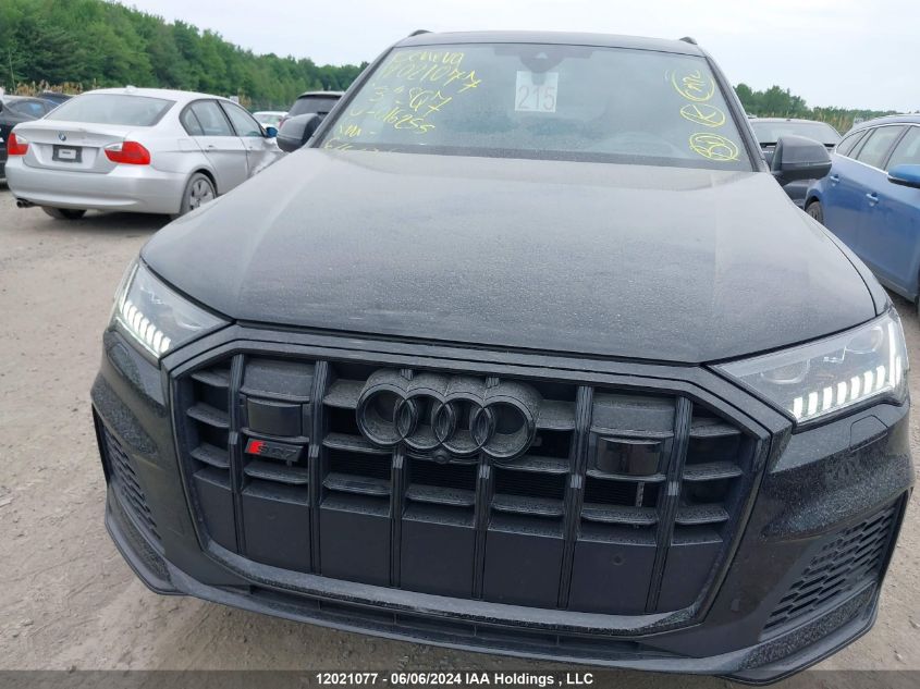 2023 Audi Sq7 VIN: WA1AWBF71PD016255 Lot: 12021077