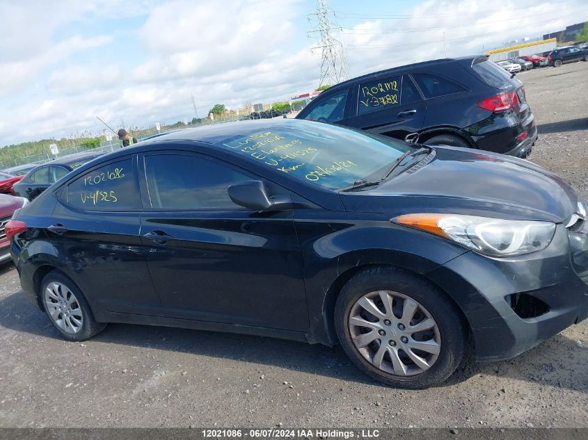 2013 Hyundai Elantra Gls/Limited VIN: 5NPDH4AE1DH411525 Lot: 12021086