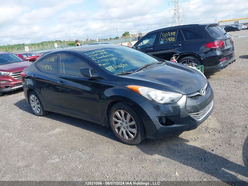 2013 Hyundai Elantra Gls/Limited VIN: 5NPDH4AE1DH411525 Lot: 12021086