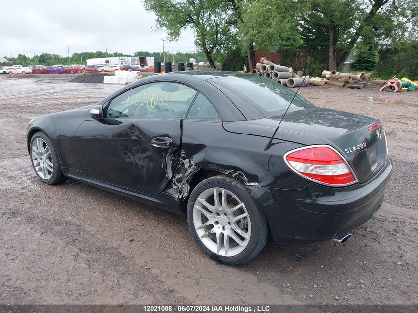 2008 Mercedes-Benz Slk 280 VIN: WDBWK54F58F185783 Lot: 12021088