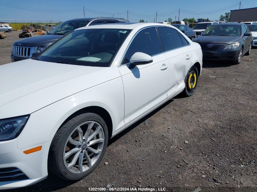 2017 Audi A4 VIN: WAUBNAF45HN003319 Lot: 12021090