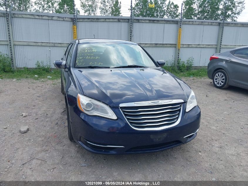 2013 Chrysler 200 Lx VIN: 1C3CCBAB9DN668084 Lot: 12021099