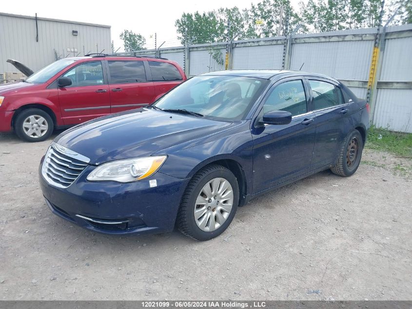 2013 Chrysler 200 Lx VIN: 1C3CCBAB9DN668084 Lot: 12021099