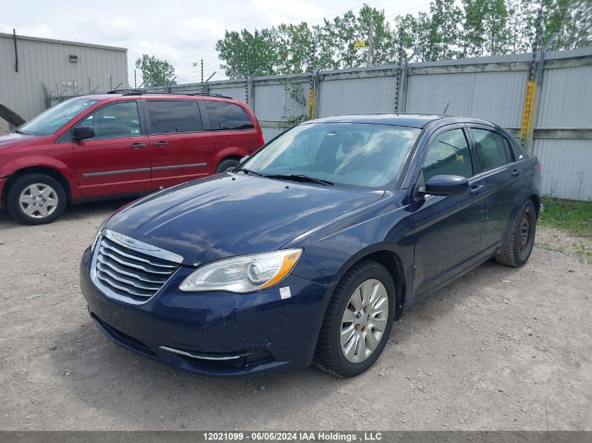 2013 Chrysler 200 Lx VIN: 1C3CCBAB9DN668084 Lot: 12021099