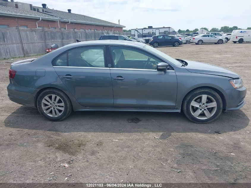 2017 Volkswagen Jetta Sedan VIN: 3VWDB7AJ6HM221992 Lot: 12021103