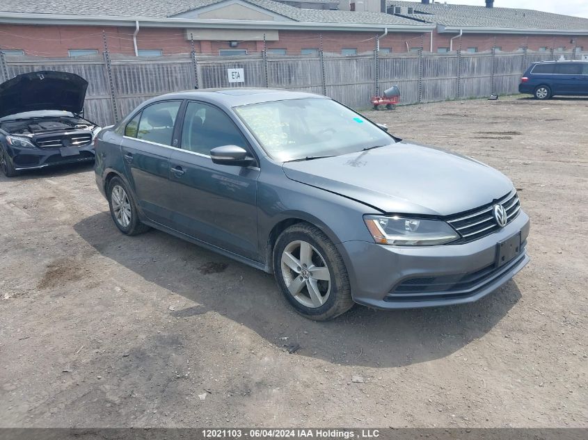 2017 Volkswagen Jetta Sedan VIN: 3VWDB7AJ6HM221992 Lot: 12021103