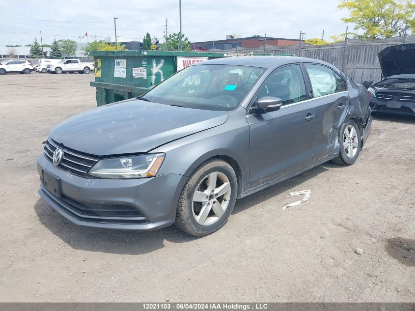 2017 Volkswagen Jetta Sedan VIN: 3VWDB7AJ6HM221992 Lot: 12021103