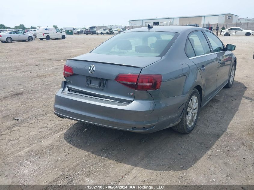 2017 Volkswagen Jetta Sedan VIN: 3VWDB7AJ6HM221992 Lot: 12021103