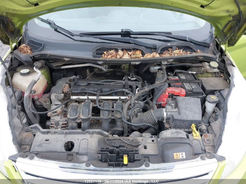 2012 Ford Fiesta VIN: 3FADP4BJ0CM206355 Lot: 12021110