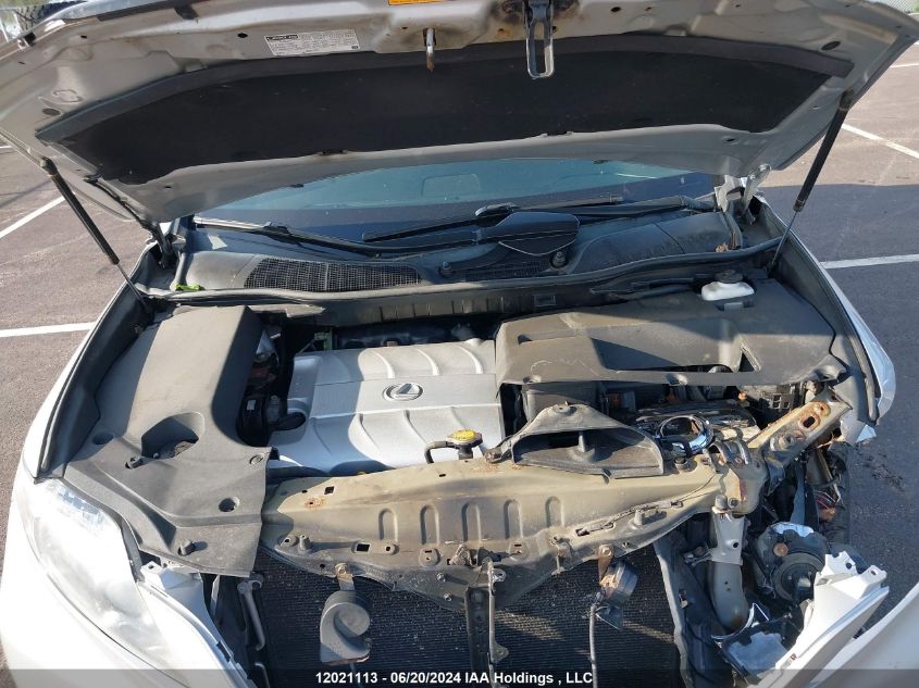 2010 Lexus Rx 350 VIN: 2T2BK1BAXAC070431 Lot: 12021113