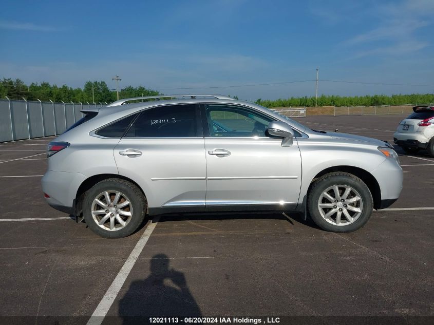 2010 Lexus Rx 350 VIN: 2T2BK1BAXAC070431 Lot: 12021113