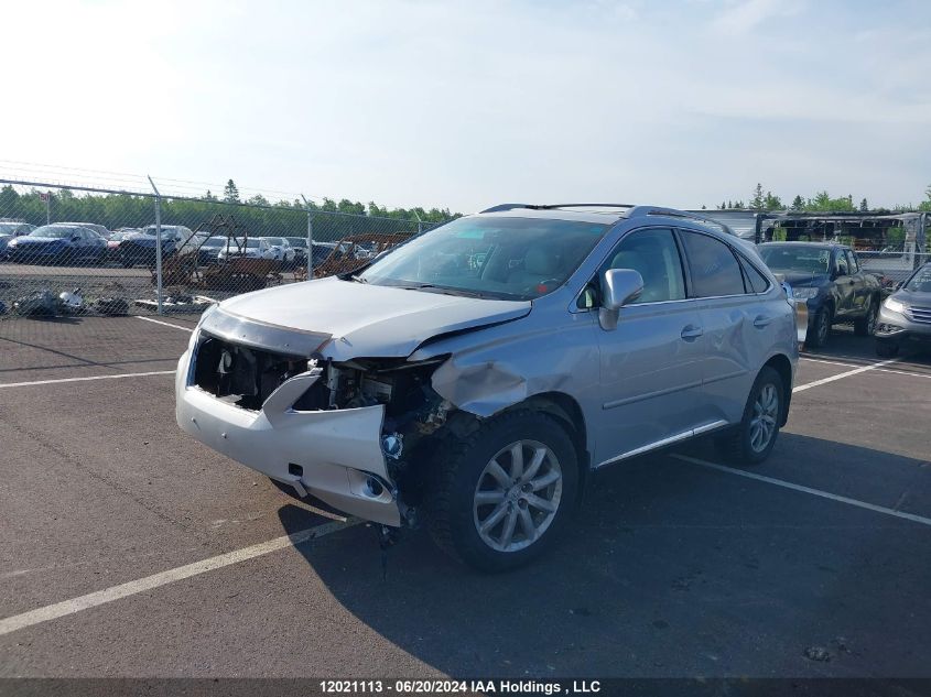 2010 Lexus Rx 350 VIN: 2T2BK1BAXAC070431 Lot: 12021113