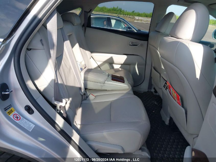 2010 Lexus Rx 350 VIN: 2T2BK1BAXAC070431 Lot: 12021113