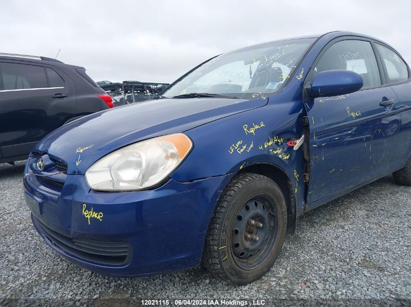 2009 Hyundai Accent VIN: KMHCN35C29U143505 Lot: 12021115