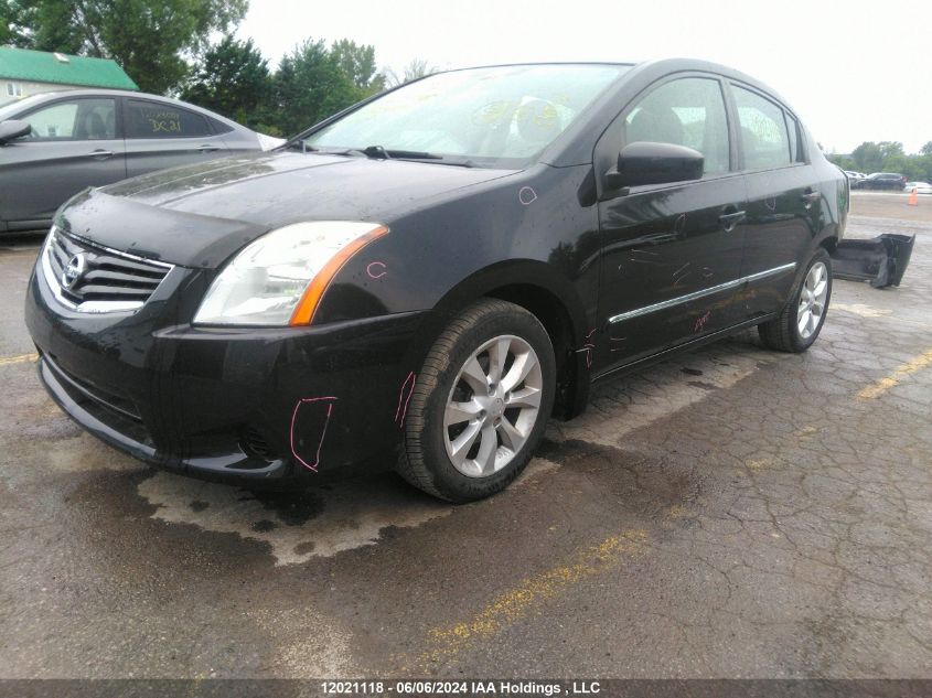 2010 Nissan Sentra VIN: 3N1AB6AP6AL674948 Lot: 12021118