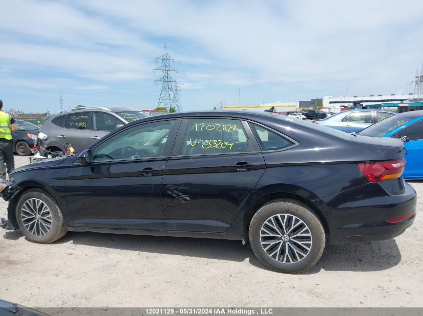 2019 Volkswagen Jetta VIN: 3VWE57BUXKM233204 Lot: 12021129