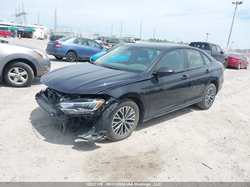 2019 Volkswagen Jetta VIN: 3VWE57BUXKM233204 Lot: 12021129