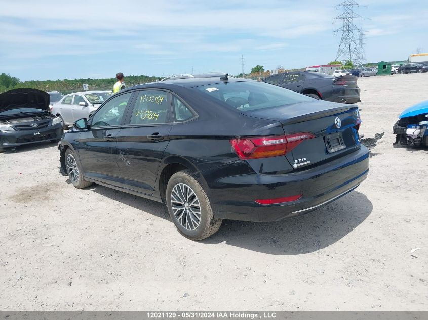 2019 Volkswagen Jetta VIN: 3VWE57BUXKM233204 Lot: 12021129