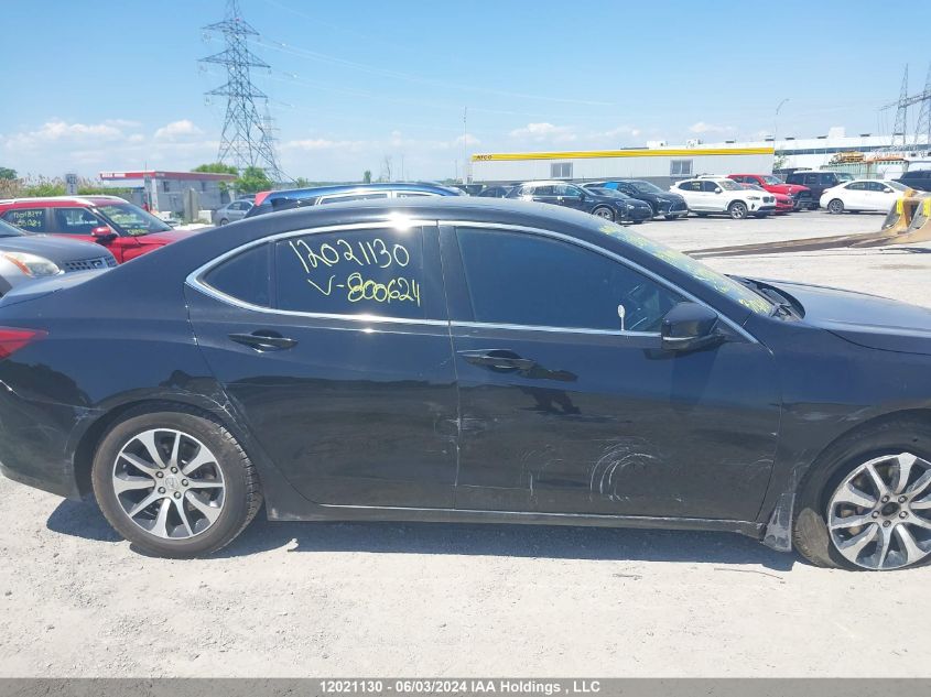 2017 Acura Tlx VIN: 19UUB1F31HA800624 Lot: 12021130