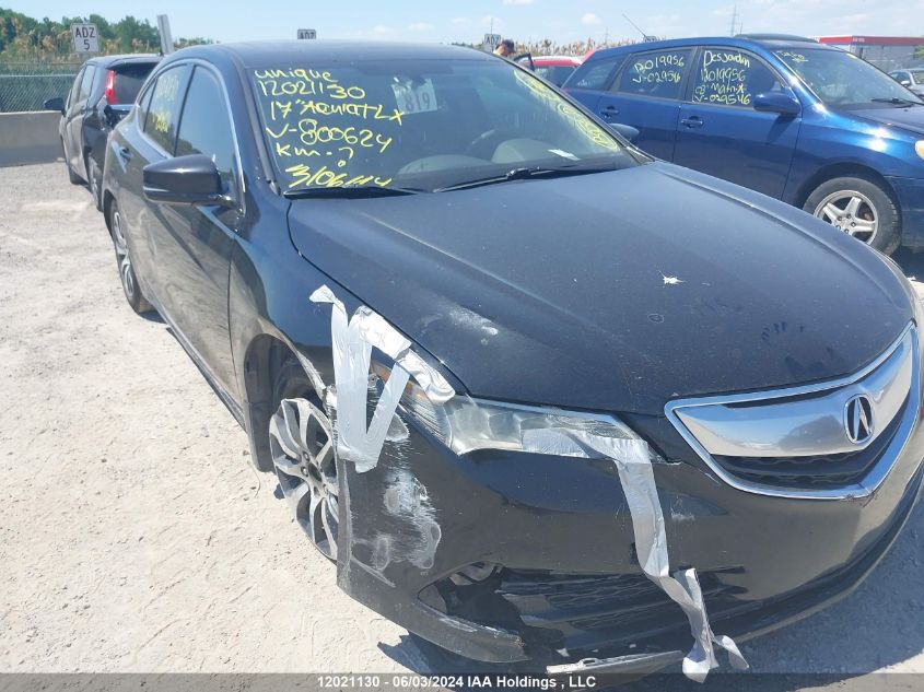 2017 Acura Tlx VIN: 19UUB1F31HA800624 Lot: 12021130