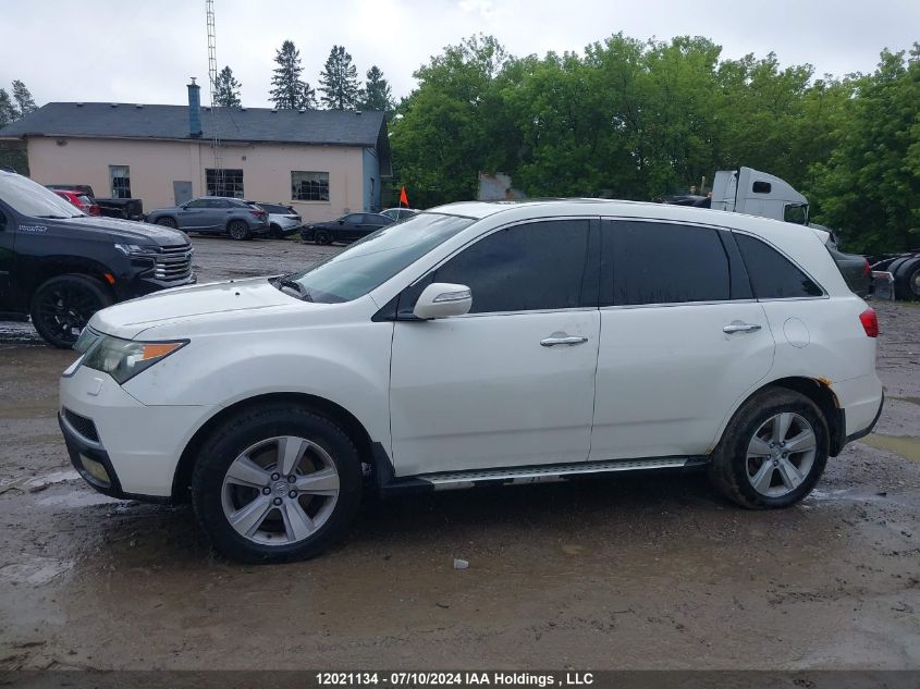 2011 Acura Mdx VIN: 2HNYD2H6XBH003797 Lot: 12021134