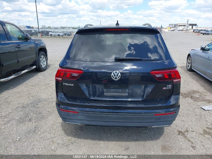 2018 Volkswagen Tiguan Se/Sel VIN: 3VV2B7AX8JM162014 Lot: 12021137