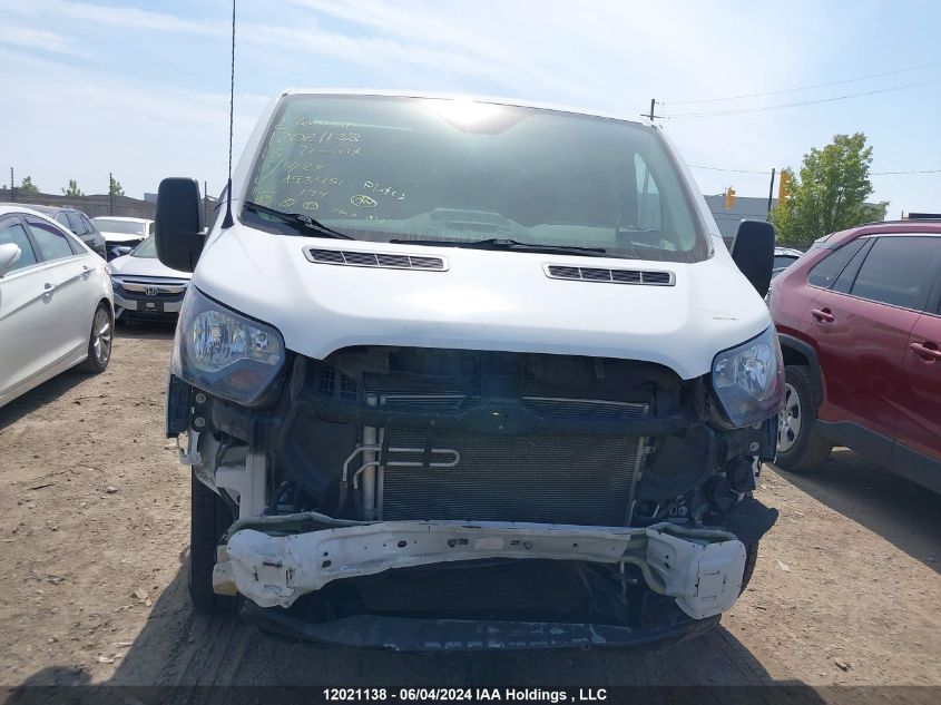 2018 Ford Transit T-150 VIN: 1FTYE1YM2JKA93451 Lot: 12021138