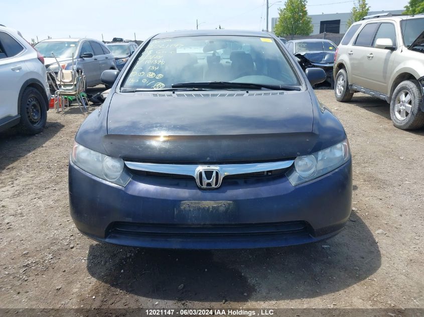 2008 Honda Civic Sdn VIN: 2HGFA16208H101375 Lot: 12021147