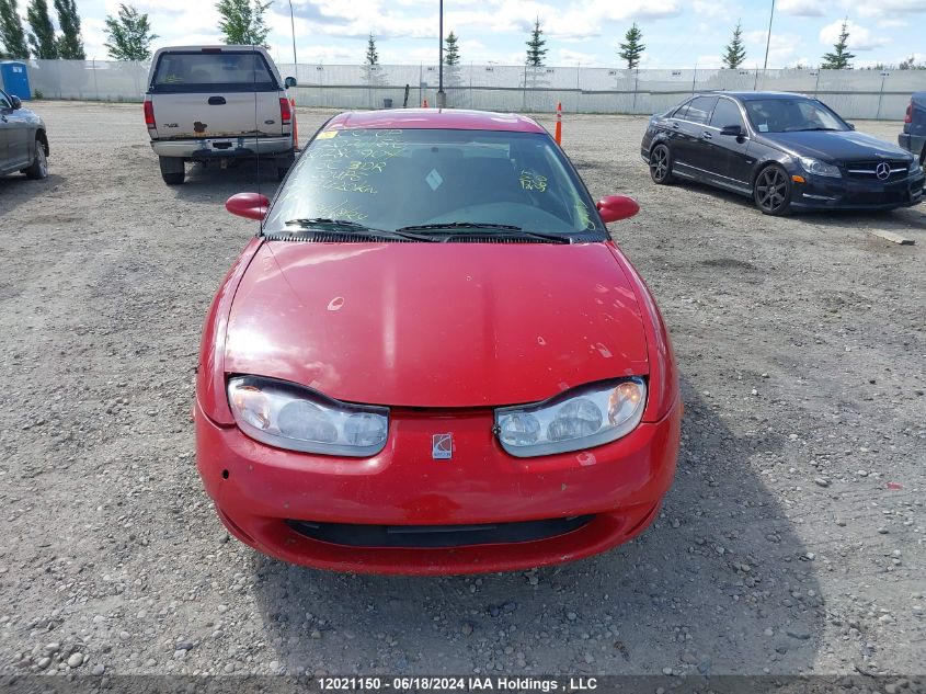 2001 Saturn Sc 3Dr Coupe VIN: 1G8ZY12761Z280904 Lot: 12021150