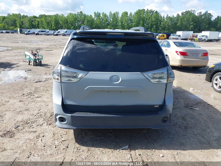 2012 Toyota Sienna Sport VIN: 5TDXK3DC7CS189438 Lot: 12021158