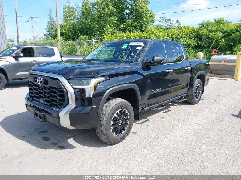 2022 Toyota Tundra Crewmax Limited VIN: 5TFJA5DB2NX002664 Lot: 12021162